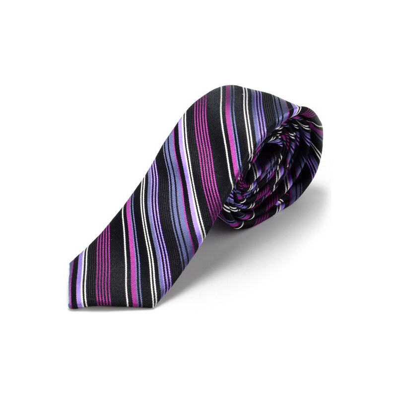 Lucleon Fialová hedvábná kravata AB2-4-2302