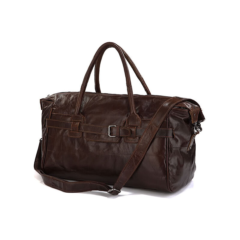 Delton Bags Hnědá sportovní taška Vintage L5-9-2071