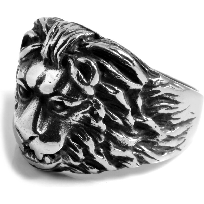 Trendhim Ocelový prsten Lion's Head G5-3-2003