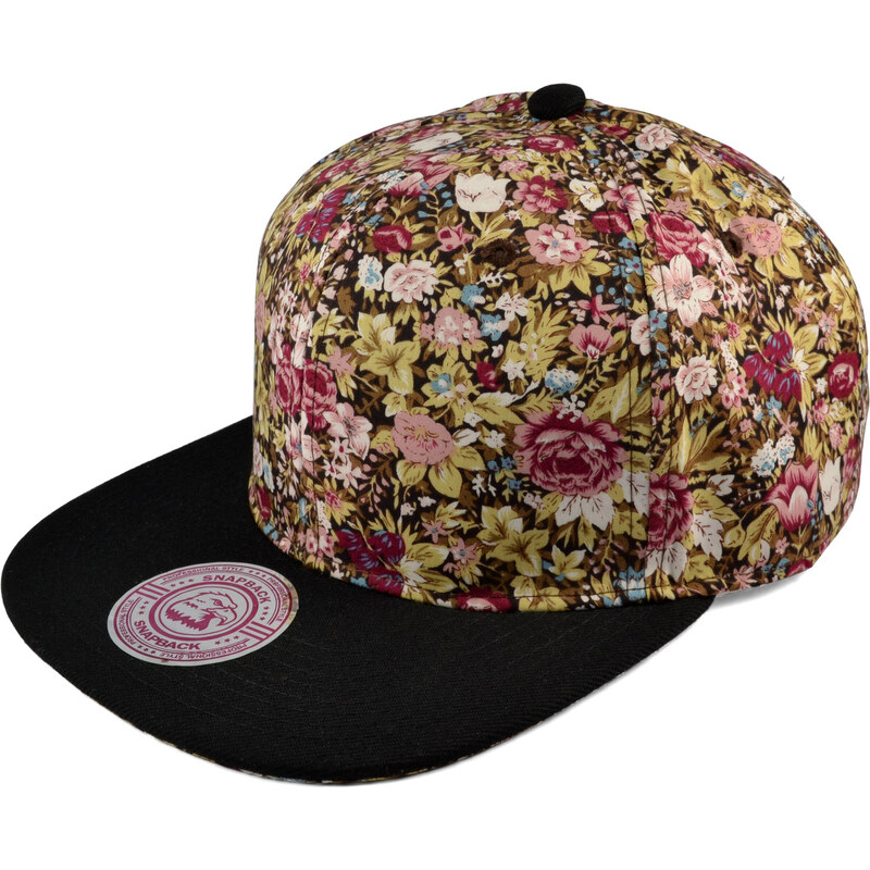 Crown Caps Snapback kšiltovka Polní květina M5-7-2124