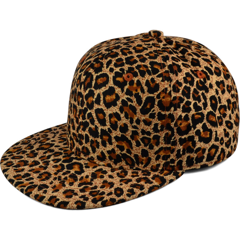 Crown Caps Leopardí snapback kšiltovka Wildlife L5-4-2092