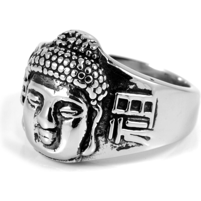 SteelCZ Ocelový prsten Big Buddha F5-4-2302