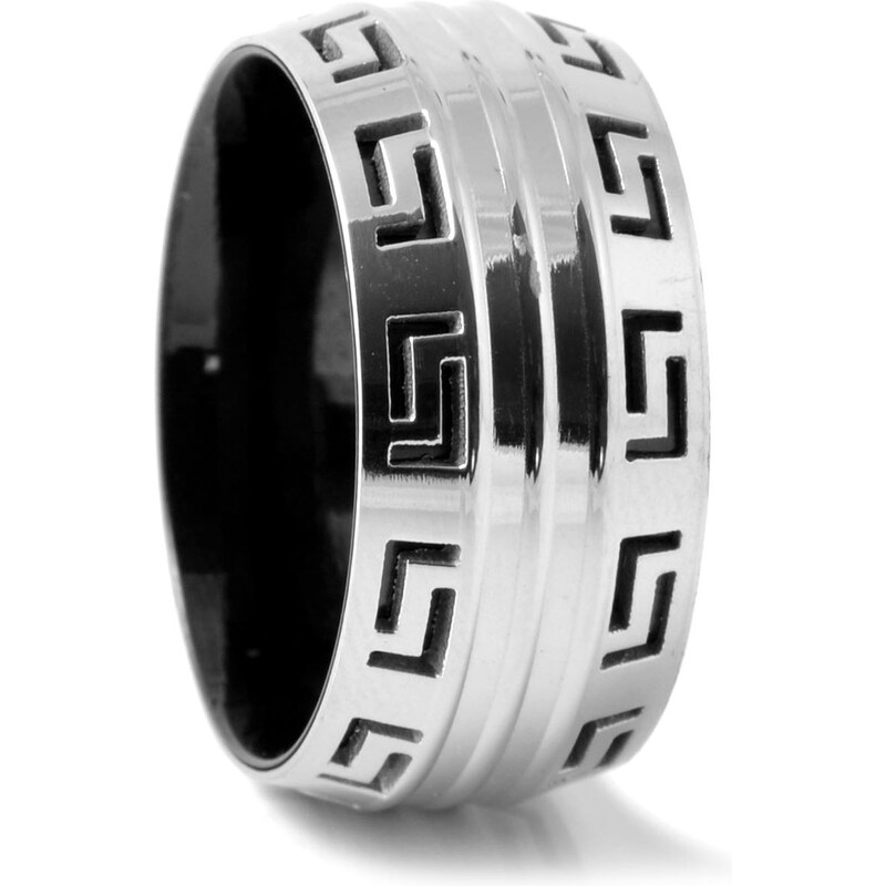 Trendhim Ocelový prsten v římském stylu J8-5-2218