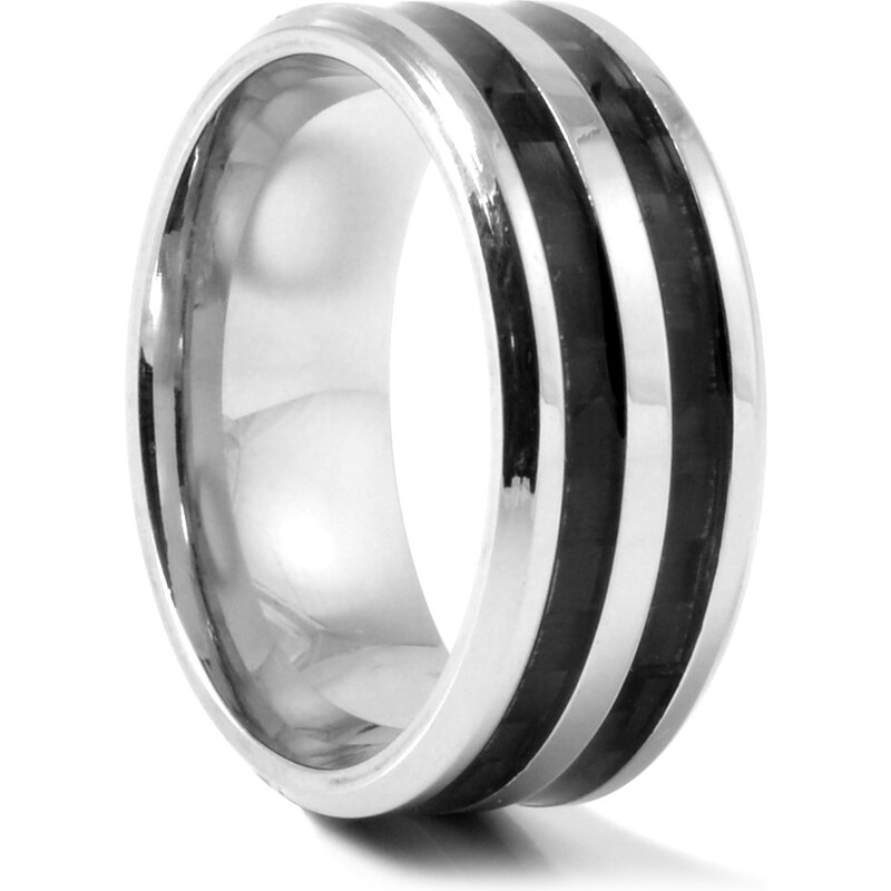Trendhim Ocelový prsten Two Band F9-7-2391
