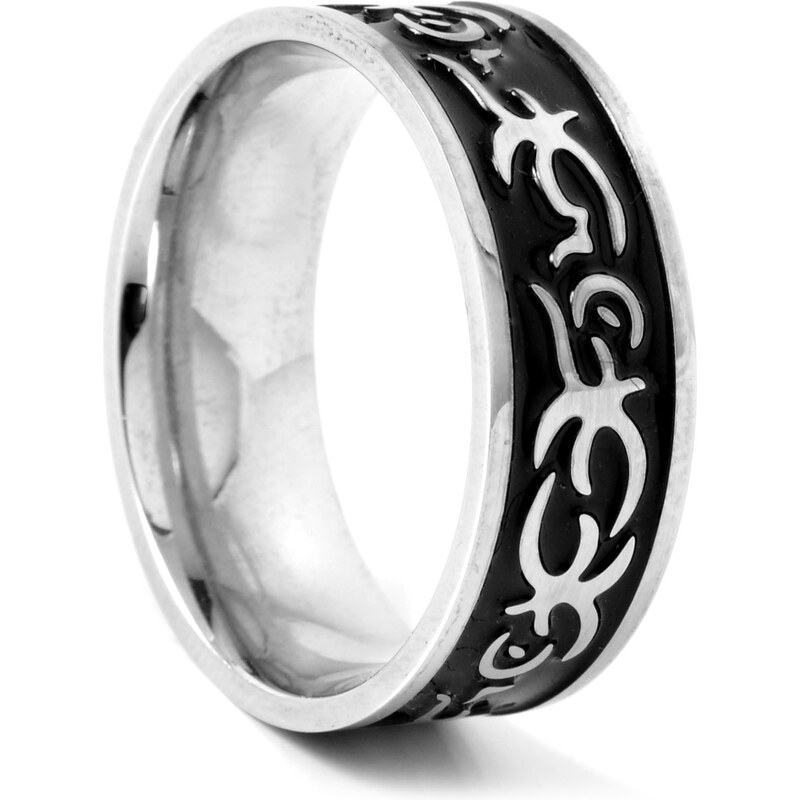 Trendhim Ocelový prsten Unique pattern F9-7-2431