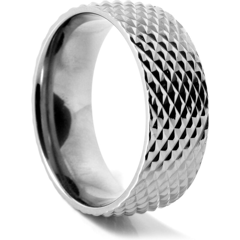 Trendhim Titanový prsten Snake Skin F9-6-2439