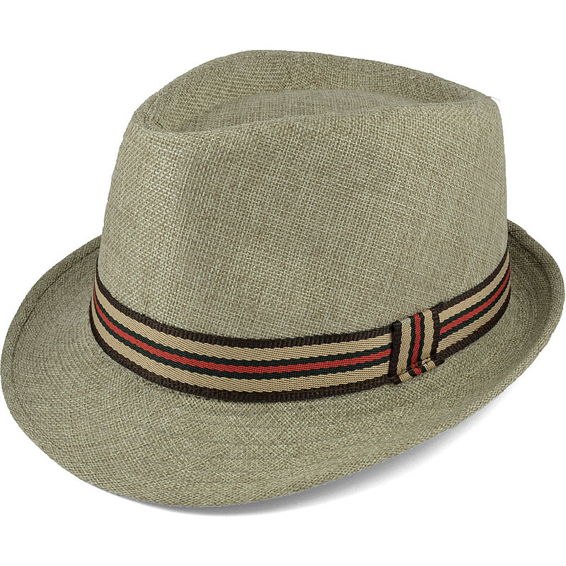 Westend Hnědý klobouk Fedora California sel_1