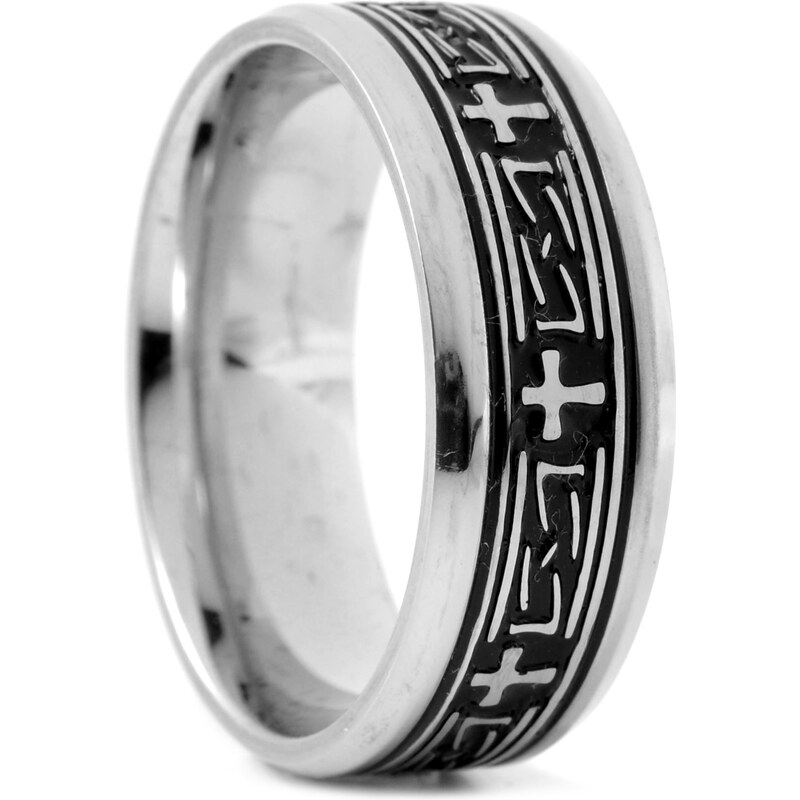 Trendhim Ocelový prsten Keltský kříž P2-3-3322 - Omkreds/Diameter - 67 / 21,5