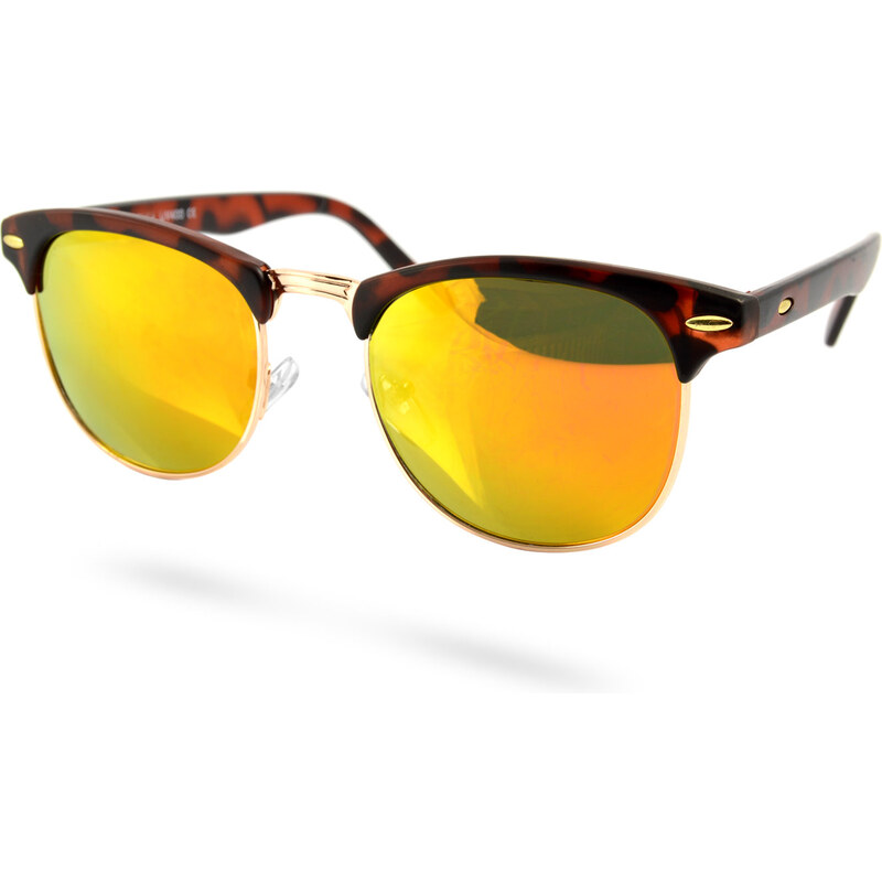 EverShade Hnědo-oranžové barevné sluneční brýle Vintage AA4-5-7728