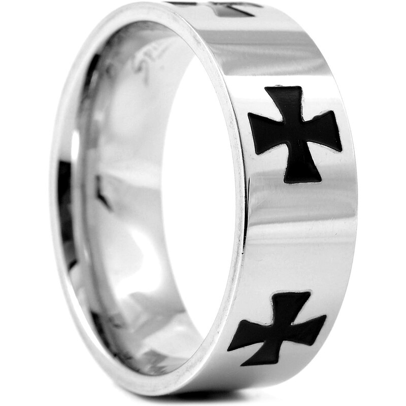 Trendhim Ocelový prsten Knight´s Cross F3-6-3997