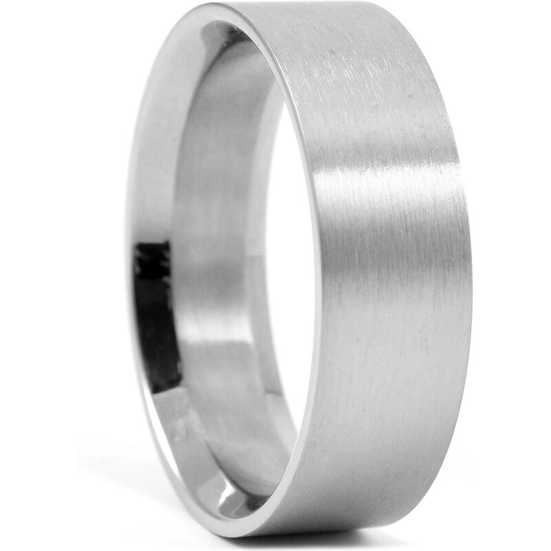 Trendhim Prsten z kartáčované oceli B4-7-11664
