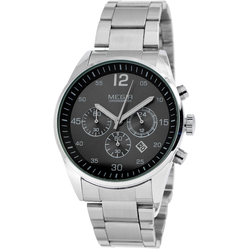 Megir Ocelové hodinky Regal A8-5-4843