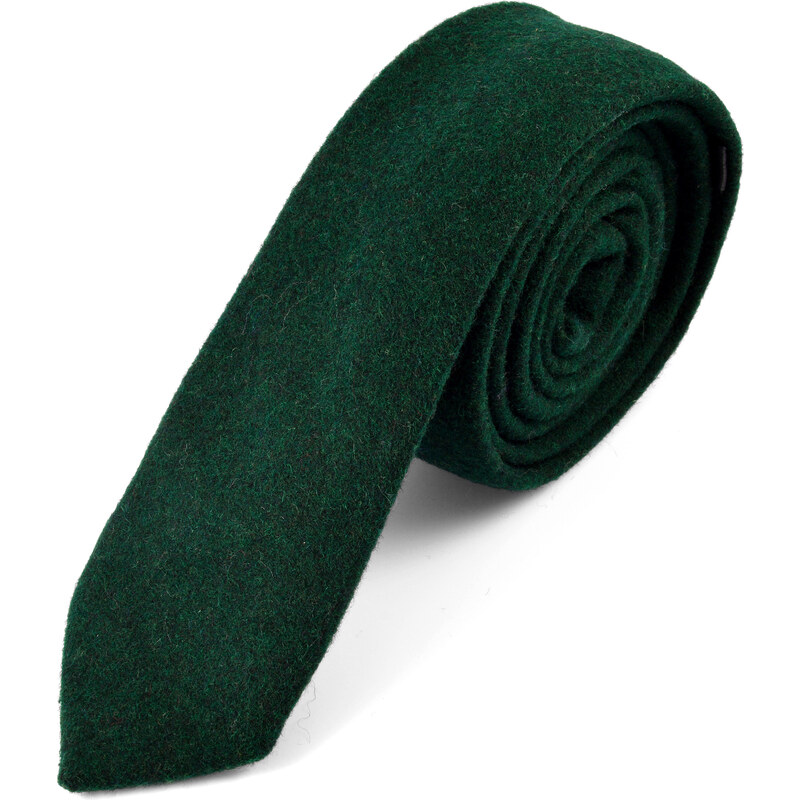 Trendhim Ručně vyrobená zelená kravata AF14-7-8943