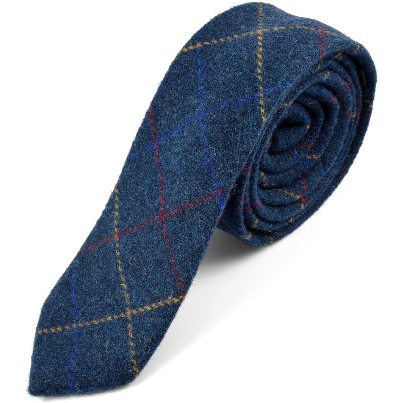 Trendhim Ručně zhotovená kostkovaná kravata Q5-7-9806