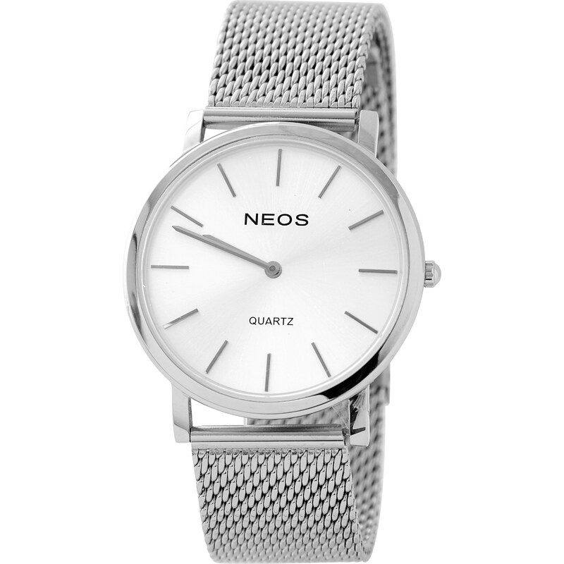 NEOS Stříbrné klasické hodinky Q3-1-9765