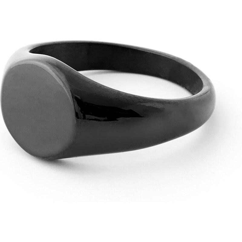 Lucleon Černý prsten Mason LL-RI02