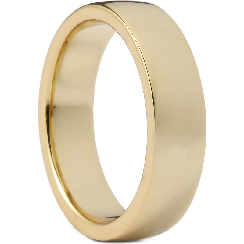 Northern Jewelry Klasický pozlacený prsten ze stříbra 925 Slim Classic Slim Gold 925s Ring