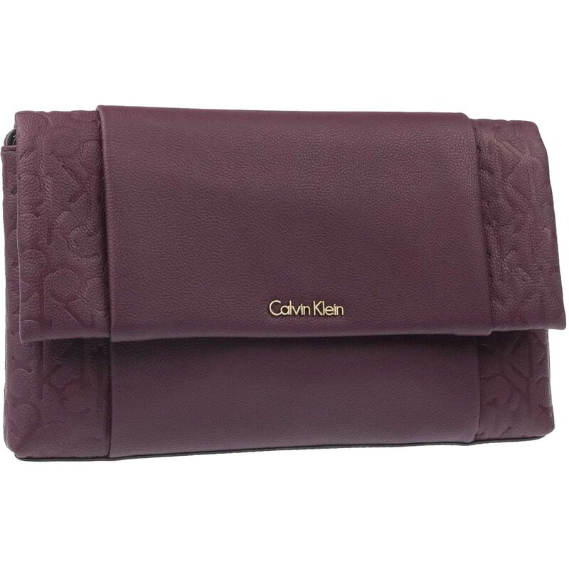 Kabelka Misha Clutch, Calvin Klein, fialová