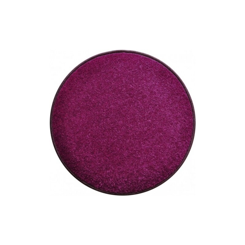 Eton fialový koberec kulatý, Rozměry 57x57 - kruh Vopi koberce