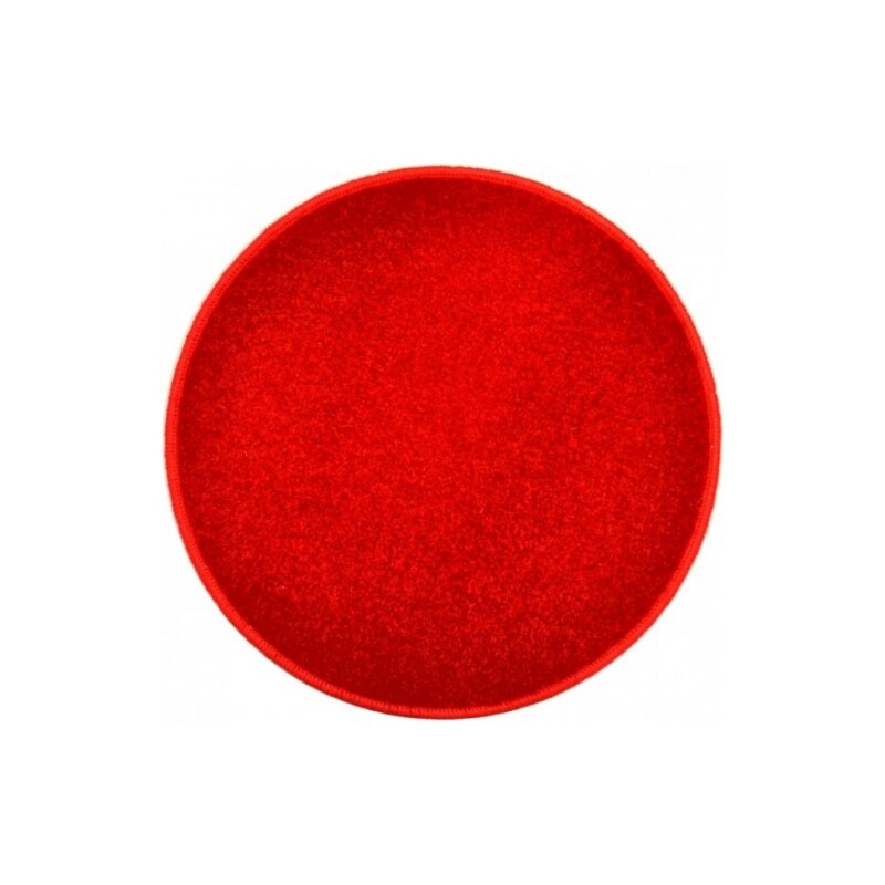 Eton červený koberec kulatý, Rozměry 57x57 - kruh Vopi koberce