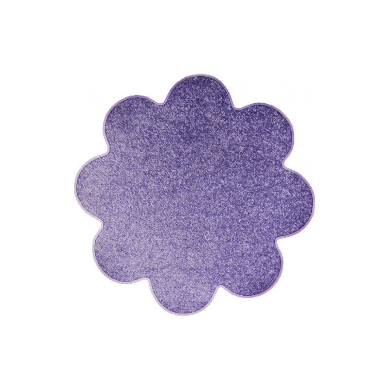 Květinový koberec Eton světle fialový, Rozměry 120x120 kruh Vopi