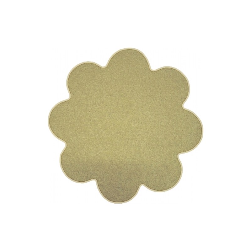 Květinový koberec Eton krémový, Rozměry kusových koberců 120x120 kruh Vopi koberce