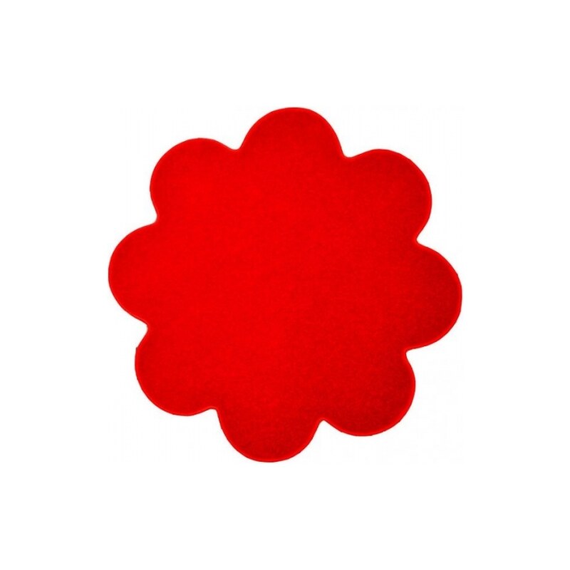 Květinový koberec Eton červený, Rozměry koberců 120x120 kruh Vopi koberce
