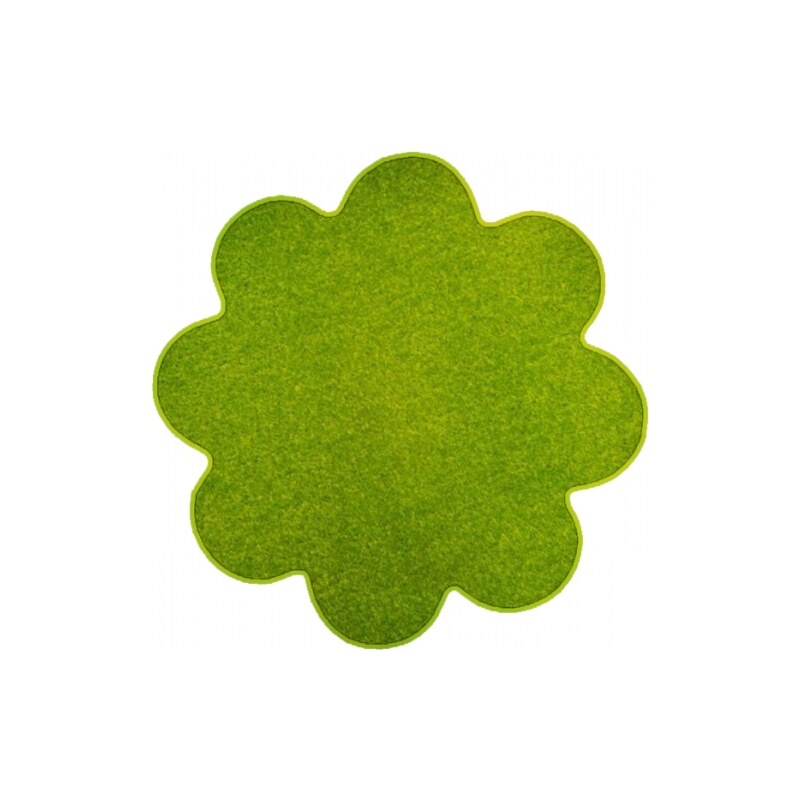 Květinový koberec Eton zelený, Rozměry koberců 120x120 kruh Vopi koberce