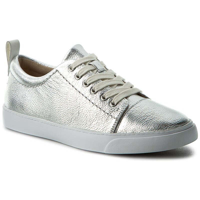 Sneakersy CLARKS - Glove Echo 261186414 Silver Leather