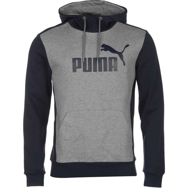 mikina Puma No1 Hoody pánská Grey/Navy