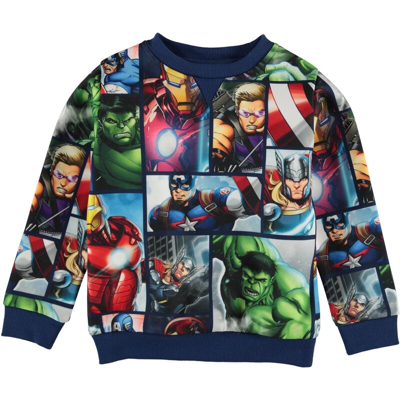 Character Crew Sweater Infant Boys Avengers