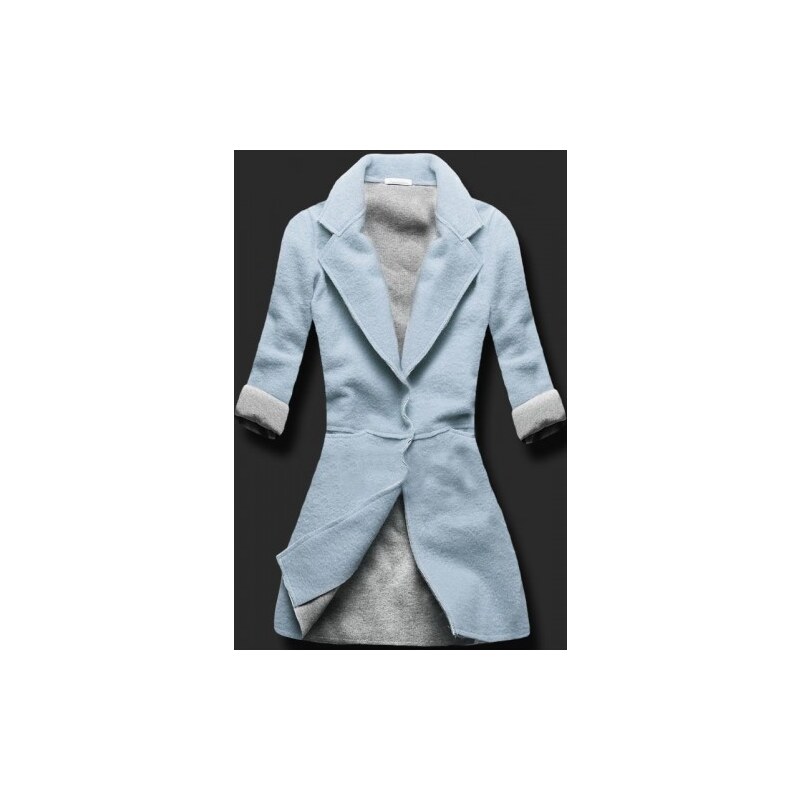 Dámský kabát Winky modrý - modrá