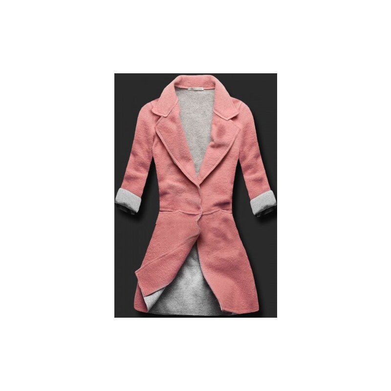 Dámský kabát Winky růžový - růžová