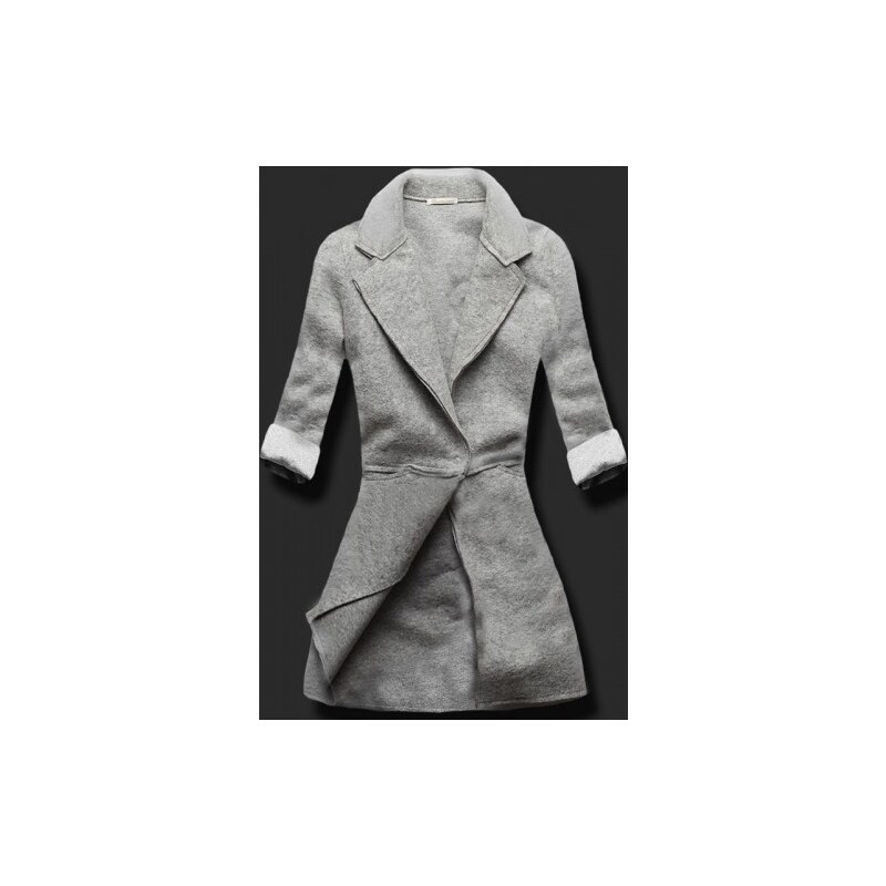 Dámský kabát Winky šedý - šedá
