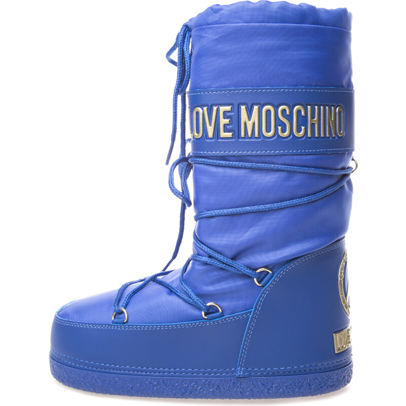 Love Moschino Sněhule Modrá