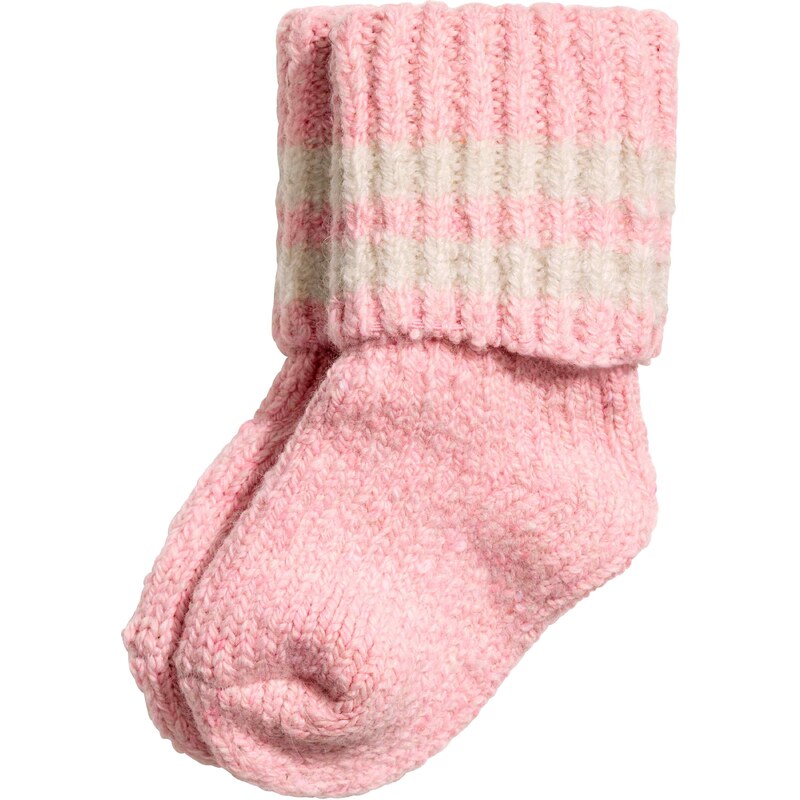 H&M Silné ponožky z vlněné směsi