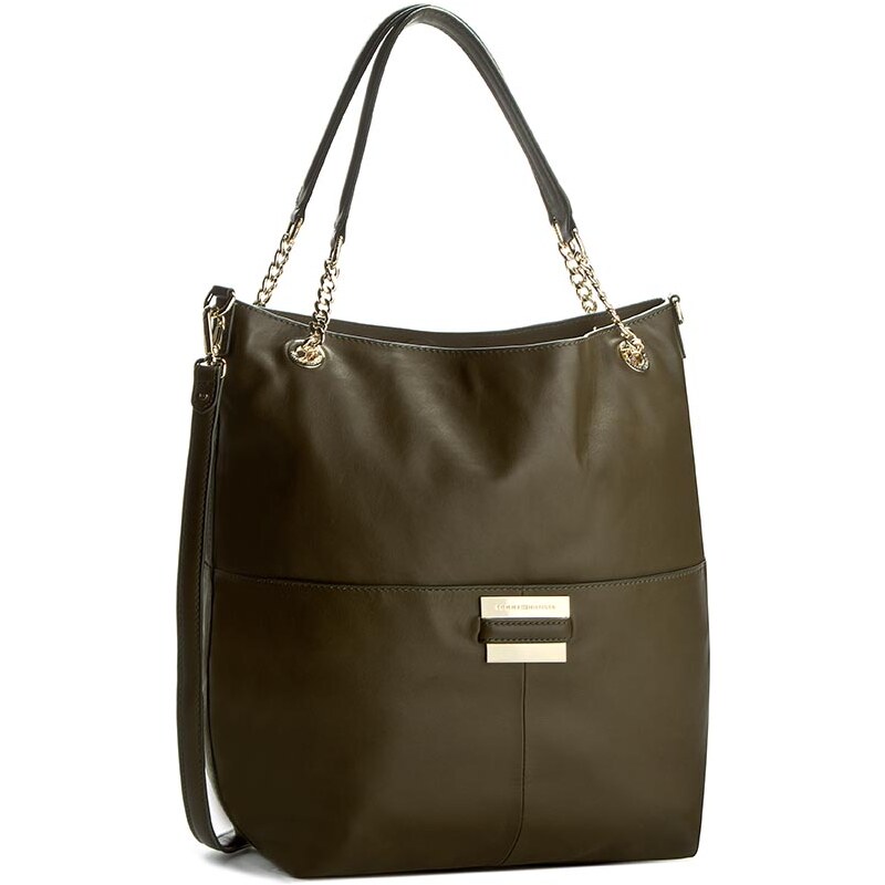 Kabelka TOMMY HILFIGER - Lux Chain Tote AW0AW03434 300