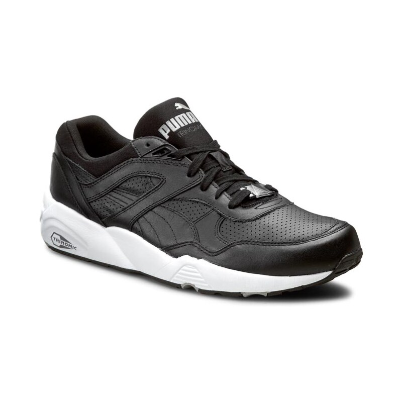 Sneakersy PUMA - R698 Core Leather 360601 02 Black/Black/Drizzle