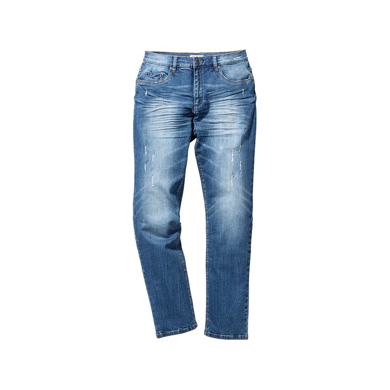 John Baner JEANSWEAR Strečové džíny Slim Fit Straight bonprix