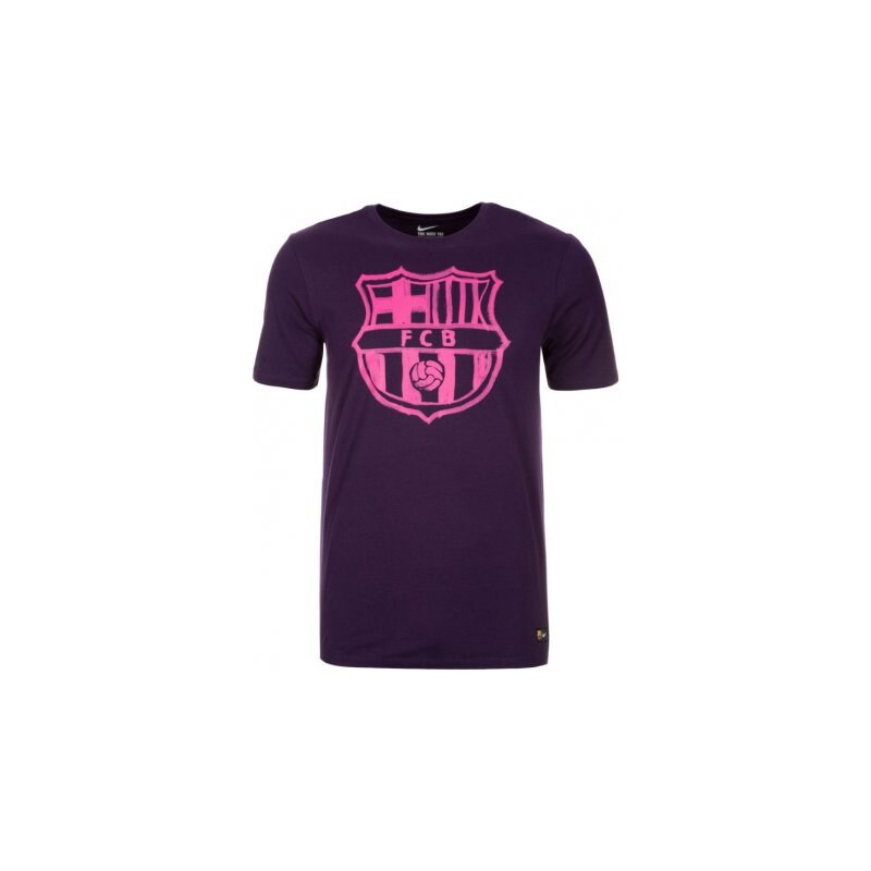 NIKE Dětské tričko BARCELONA FC 16 crest purple