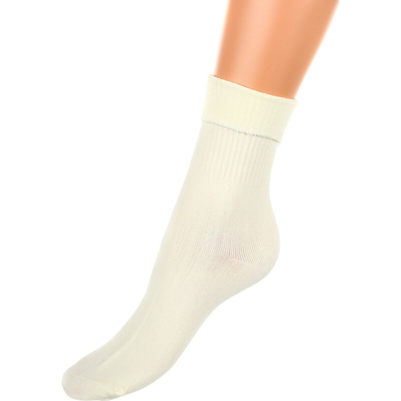 TopMode Dámské vysoké ponožky (světle žlutá, 35-38)