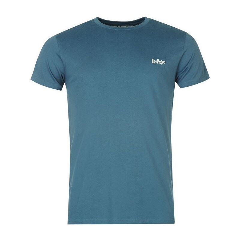 Pánské tričko Lee Cooper Essential Crew - riflová