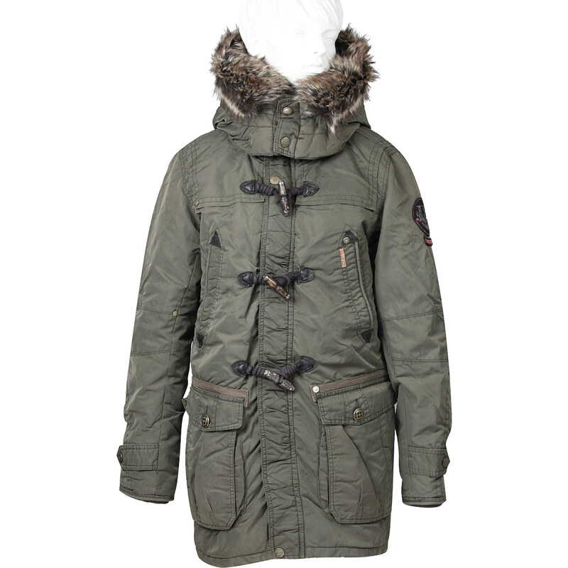 Khujo Pánská zimní bunda s kapucí