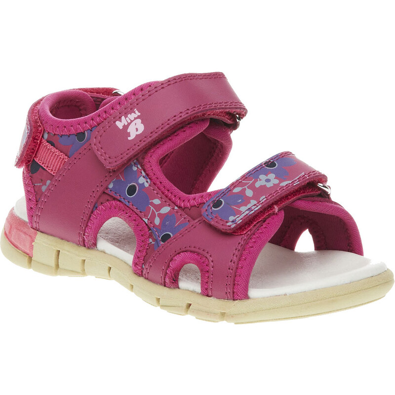 Mini B Dívčí kožené sandály