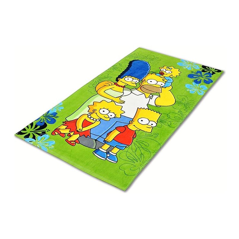 Jerry Fabrics Osuška 70x140 Simpsons Family 2016
