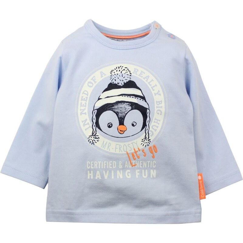 Dirkje Chlapecké tričko s tučňákem - světle modré