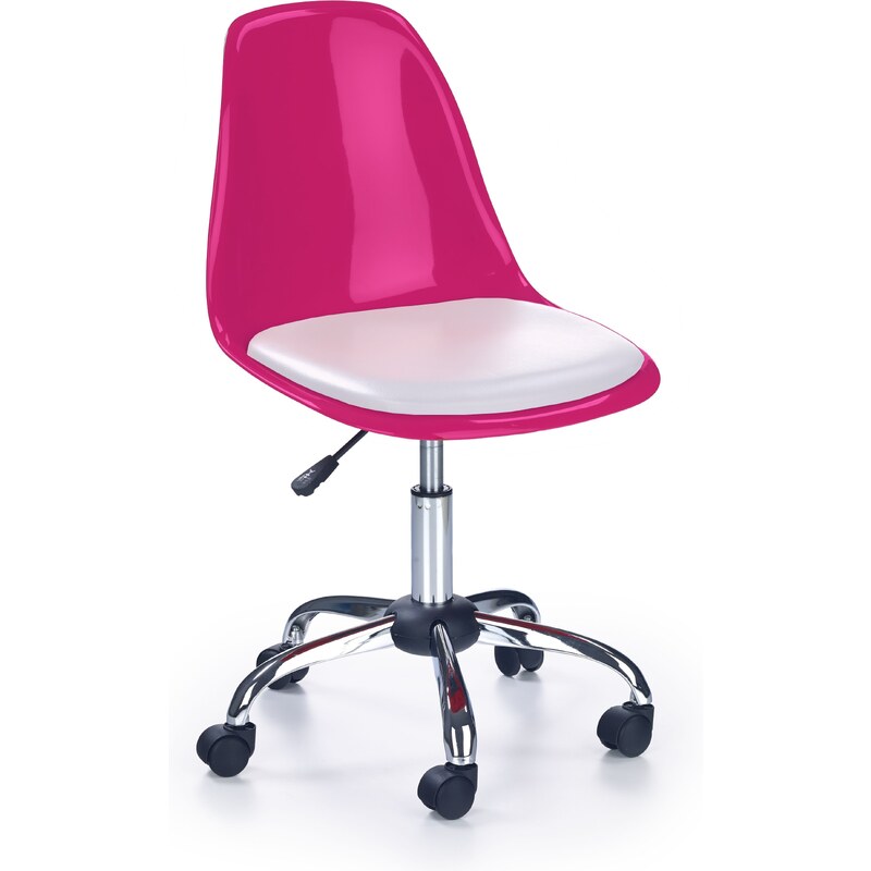 Halmar Dětská židle Coco II - růžovo-bílá