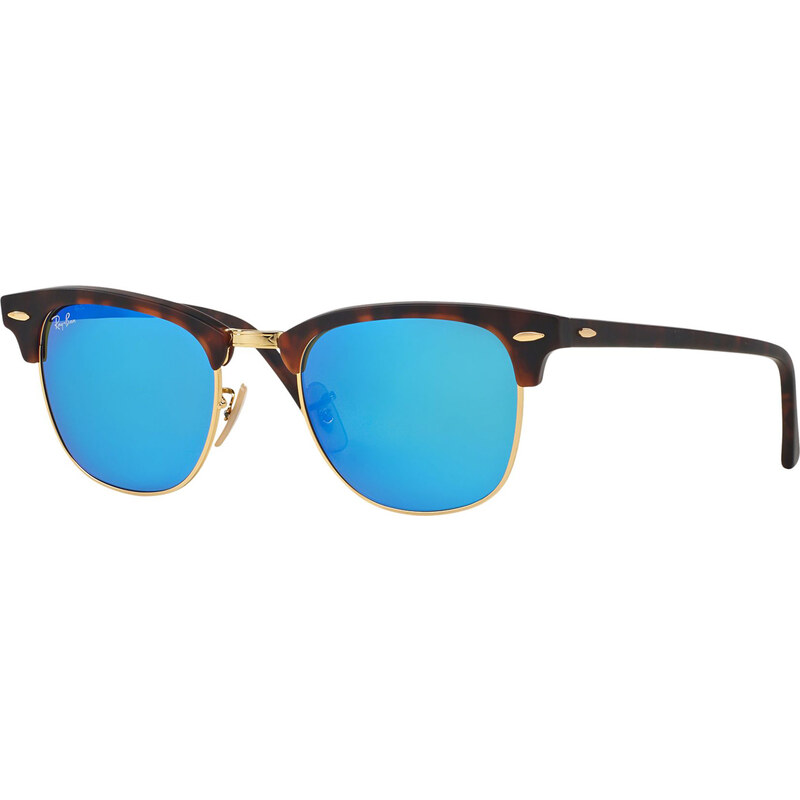 Ray-Ban Clubmaster Flash Lenses RB3016 114517 - velikost M