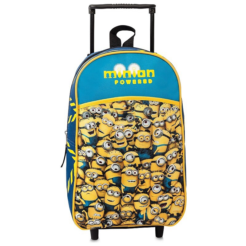 Fabrizio Dětský batoh na kolečkách Minions 20356-0950 modro-žlutá