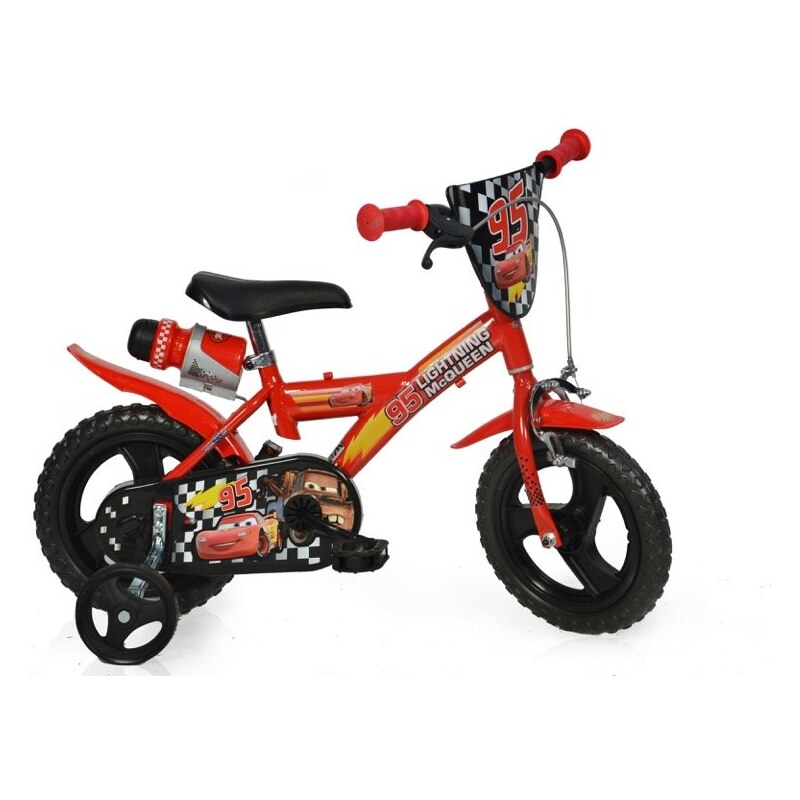 Dino Bikes Chlapecké kolo Cars 12" - červené